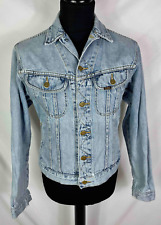 LEE RIDERS VINTAGE '80 Giubbotto Jeans Uomo Cotone Man Denim Jacket Sz.M- - 48
