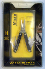 Leatherman Micra (nero anodizzato) - nuovo in confezione nuovo con scatola #2093
