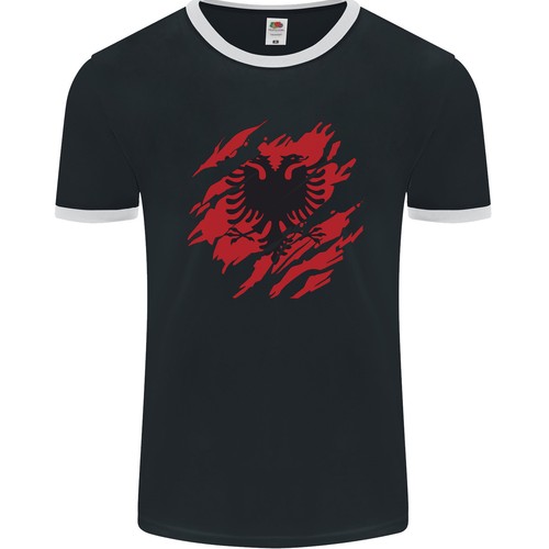 Bandiera dell albania shirt - bandiera, dell'albania