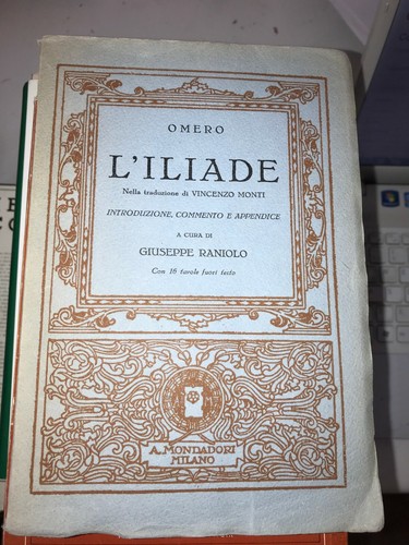 Omero iliade mondadori - -,