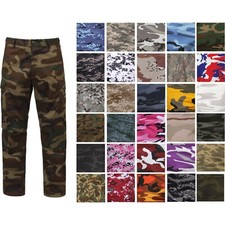 Pantaloni tattici BDU mimetici