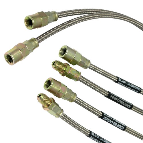 Kit tubi freno intrecciati