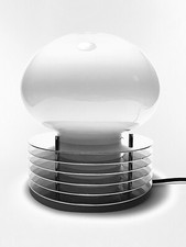 ENRICO TRONCONI LAMPADA DA TAVOLO ANNI ’70 MODERNARIATO MURANO VETRO