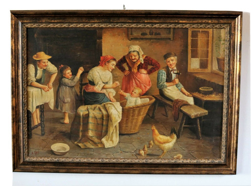 Dipinto ispirato una - dipinto, "una