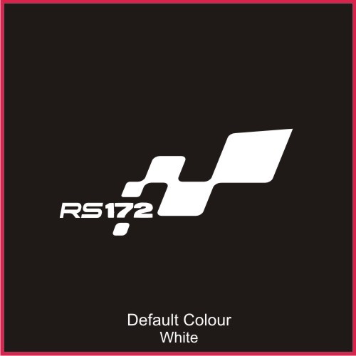 Rs172 adesivo bandiera - rs172,
