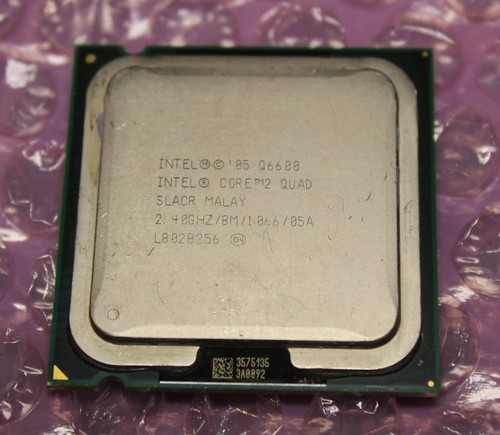 Intel core quad q6600 40 - 2, 2,40