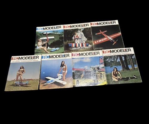 Rcmodeler magazine lot - magazine, 1971