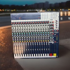 Soundcraft mixer fx16ii used - -,
