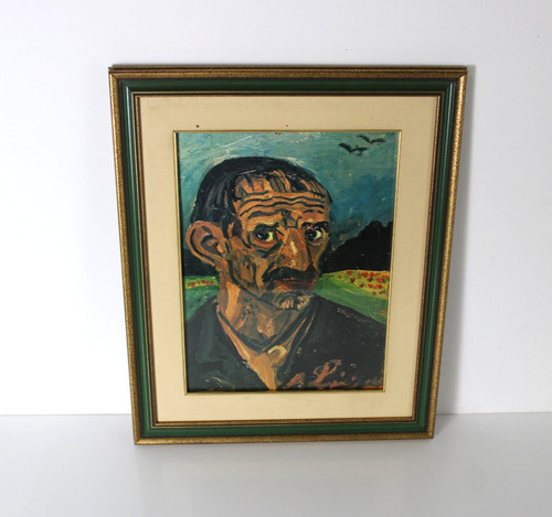 Antonio ligabue stampa arte - antonio,