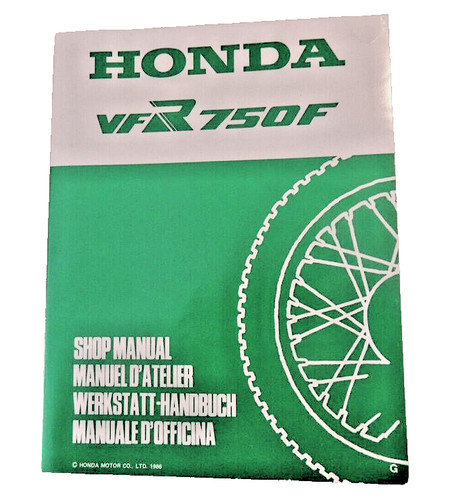 Manuale officina honda vfr750f - manuale,