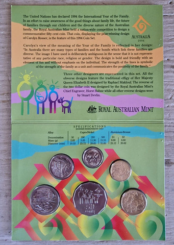 Royal australian mint - lotto, 6