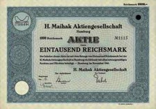H. Maihak AG 1941 Amburgo
