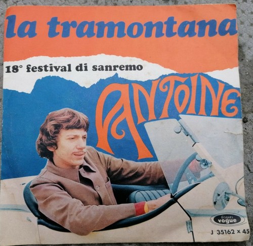 Disco vinile giri - 45, antoine