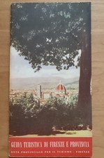 Guida Turistica Di Firenze, Anni 50.  Ente Provinciale Per Il Turismo. Cm 21x11.