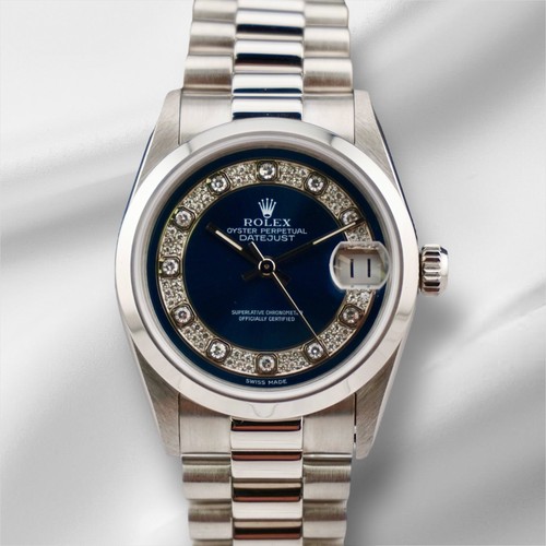 Rolex 31mm datejust diamante - rolex,