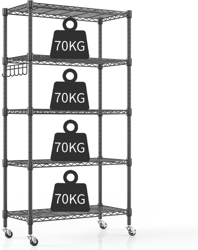Scaffale metallo 5 - in,