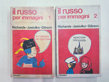 LOTTO 2 VOLUMI - IL RUSSO PER IMMAGINI 1 e 2 - RICHARDS-JASIULKO-GIBSON -