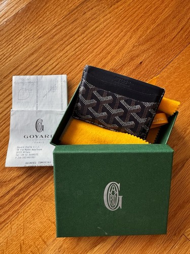 Porta carte goyard saint - goyard,