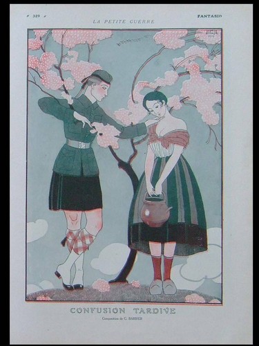 George barbier 1915 stampe - barbier, -1915