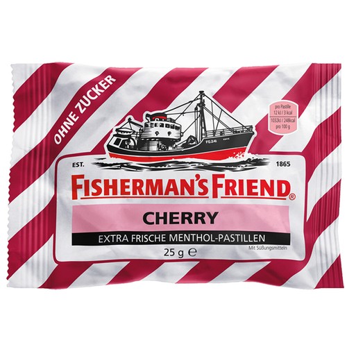 Fisherman friend cherry - friend,