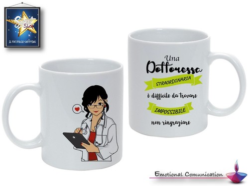 Tazza mug dottoressa medico - tazza,