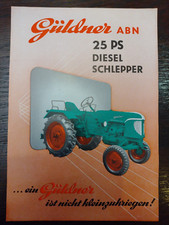 Brochure originale Güldner