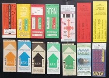 Lotto n. 14 biglietti ATAN/CTP