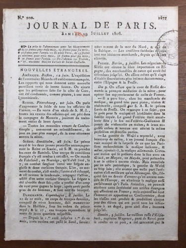 Castello maffliers 1806 - maffliers,