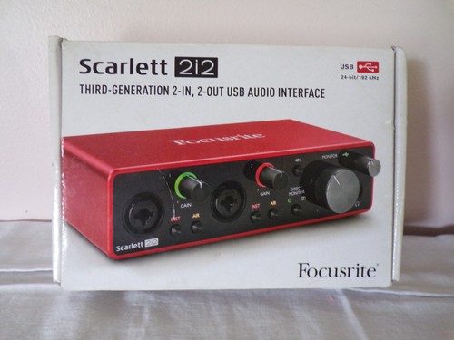 Focusrite scarlett 2i2 2019 - scarlett,