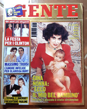 GENTE RIVISTA N.24 1994 - MASSIMO TROISI / GINA LOLLOBRIGIDA / CLINTON