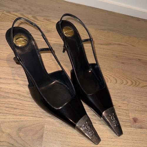 Scarpa ysl punta con - scarpa,