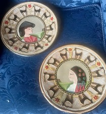 COPPIA PIATTI CERAMICA SARDA