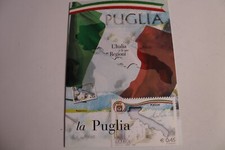 L68-FOLDER LA PUGLIA  FRANCOBOLLO REGIONE  BARI ITALIA REPUBBLICA BUSTA