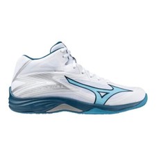 MIZUNO THUNDER BLADE Z MID SCARPETTE DA PALLAVOLO VOLLEY BIANCO BLU