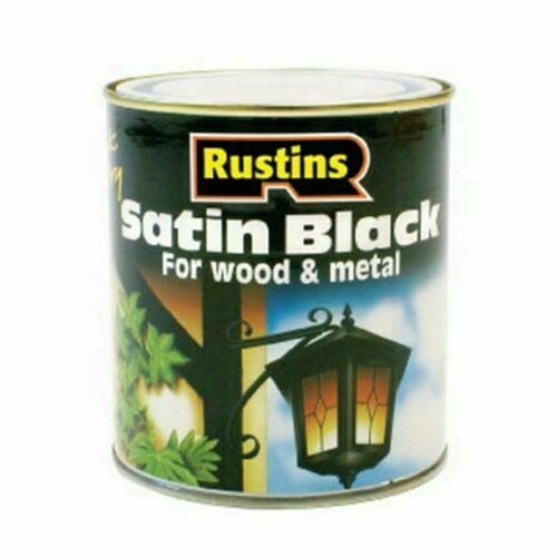 Rustins nero satinato opaco - nero,