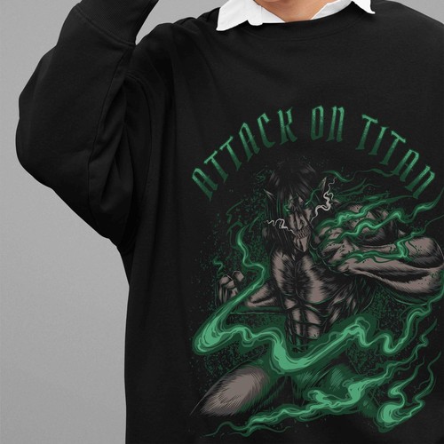 Felpa attack titan - attack,
