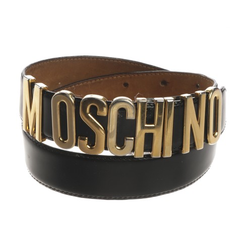 Cintura moschino nera buona - cintura,