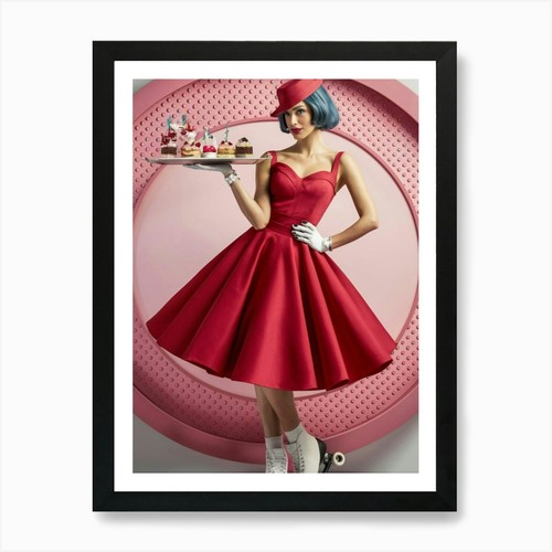Pin girl stampa artistica - pin,
