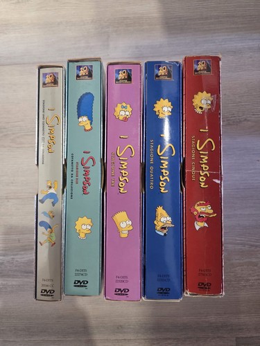 Simpsons dvd box stagioni - i,