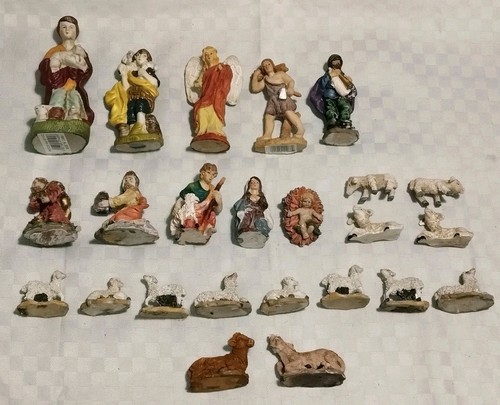 Lotto figurini personaggi - lotto,