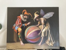 Antonio Sciacca Dipinto Olio su Tela