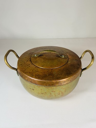 Vintage copper cooking - cooking, pan