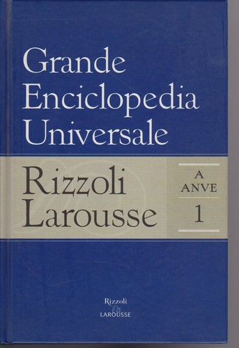 Grande enciclopedia universale - enciclopedia,