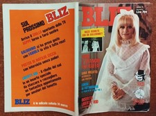 R. Carrà BLIZ n. 11 Anno 5 del 1981 Inserto Fumetto Liberty Kid + Poster Melato 