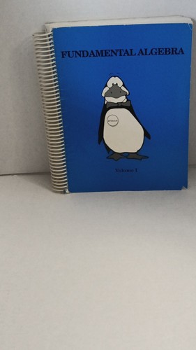 Fundamental algebra vol - vol, i