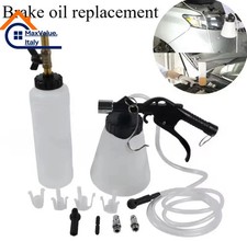 Kit Spurgo Freni Auto Moto Pompa Olio 1L 0.75L Pompaggio Idraulico con Tubi IT