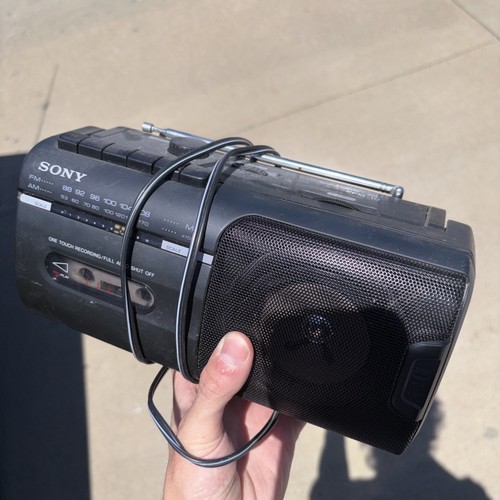 Sony radio cassette corder - radio, cassette-corder