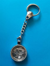 PORTACHIAVI LANCIO DEL PESO 1982 MONETA D'ARGENTO 250 DRACME GRECIA