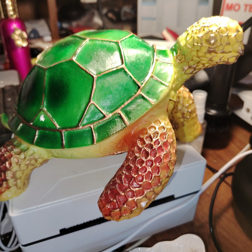 Lampada forma tartaruga - lampada,