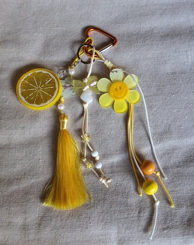 Porte clés grigri - grigri, citron